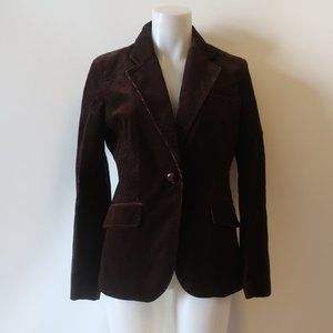 COPY - NWT Womens J.Crew Brown Corduroy Blazer Jacket 10 *